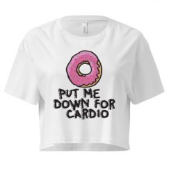 Ladies Festival Cali Crop Top Tee