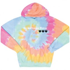 Unisex Tie-Dye Fleece Hoodie