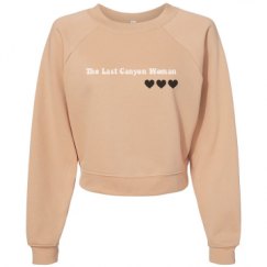 Women's Raglan Pullover Fleece