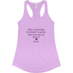 Ladies Slim Fit Racerback Tank Top