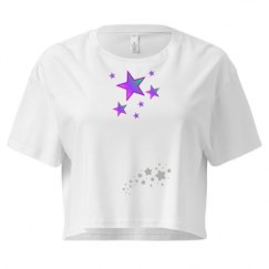 Ladies Festival Cali Crop Top Tee