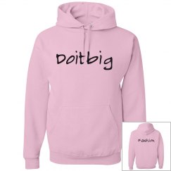 Pink designers Hoodie/w