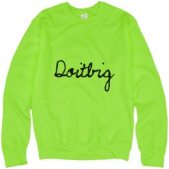 Unisex Neon Crewneck Sweatshirt