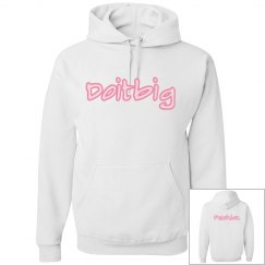 All white - P designers Hoodie/w