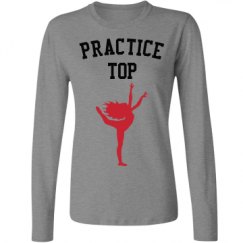 Ladies Relaxed Fit Basic Long Sleeve Tee