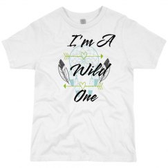 I'm A Wild One Short Sleeve Youth Boys