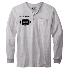 Unisex Carhartt Long Sleeve Henley Tee