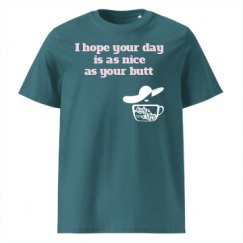 Unisex Organic Ribbed Neck T-Shirt