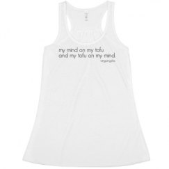 Ladies Flowy Racerback Tank