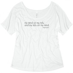 Ladies Flowy Slouchy Tee