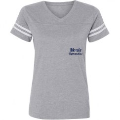 Ladies Relaxed Fit Vintage Sports Tee