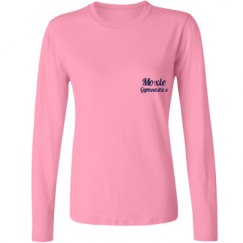 Ladies Relaxed Fit Basic Long Sleeve Tee