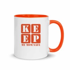 11oz Ceramic Mug with Color Inside