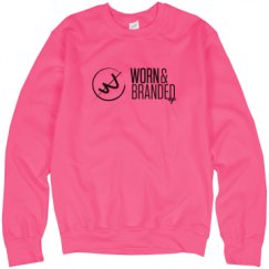 Unisex Neon Crewneck Sweatshirt