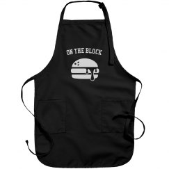 On The Block Full Length Apron (Black)