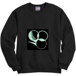 Unisex Film and Foil Crewneck Sweatshirt