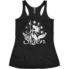 Ladies Slim Fit Super Soft Racerback Triblend Tank
