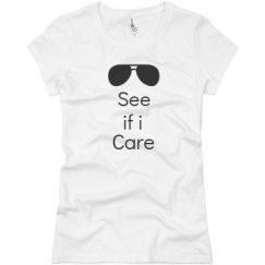 Ladies Slim Fit Basic Promo Jersey Tee