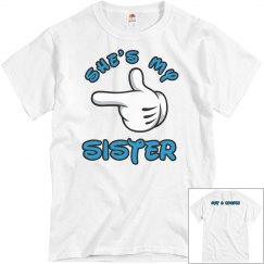 She's my sister (not a couple) - Gray 2