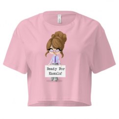 Ladies Festival Cali Crop Top Tee