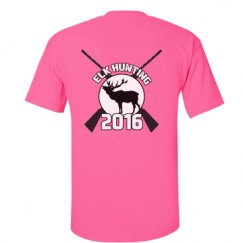 Unisex Ultra Cotton Safety Neon Crewneck Tee