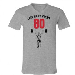 Unisex V-Neck Jersey Tee