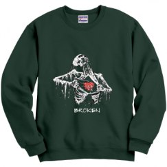 Unisex Film and Foil Crewneck Sweatshirt