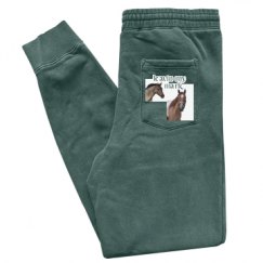 Pigment-Dyed Fleece Pants