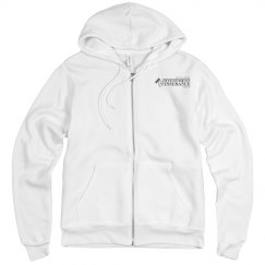 Unisex Fleece Full Zip Midweight Hoodie