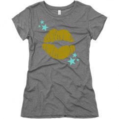 Ladies Slim Fit Super Soft Triblend Tee