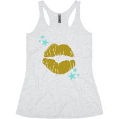 Ladies Slim Fit Super Soft Racerback Triblend Tank