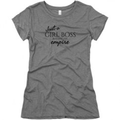 Ladies Slim Fit Super Soft Triblend Tee