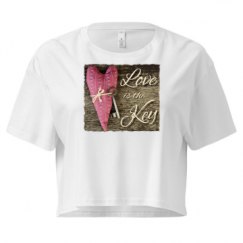 Ladies Festival Cali Crop Top Tee