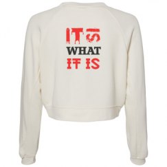 Women's Raglan Pullover Fleece