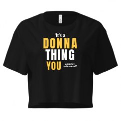 Ladies Festival Cali Crop Top Tee