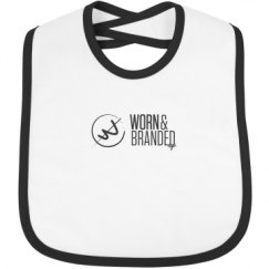 Infant Contrast Trim Bib