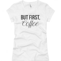 Ladies Slim Fit Basic Promo Jersey Tee