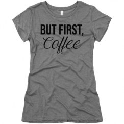 Ladies Slim Fit Super Soft Triblend Tee