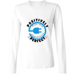 Ladies Relaxed Fit Basic Long Sleeve Tee