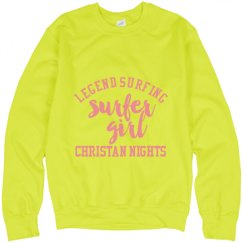 Unisex Neon Crewneck Sweatshirt