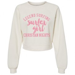 Women's Raglan Pullover Fleece