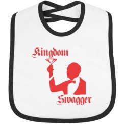 Infant Contrast Trim Bib