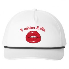 Snapback Five-Panel Rope Hat