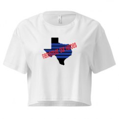 Ladies Festival Cali Crop Top Tee