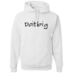All white customized Hoodie 2.0