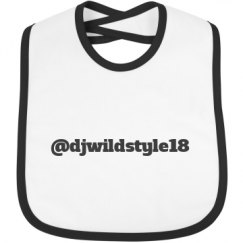 Infant Contrast Trim Bib