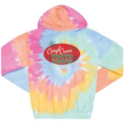 Unisex Tie-Dye Fleece Hoodie