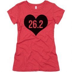 Ladies Slim Fit Super Soft Triblend Tee