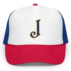 Monogrammed letter J