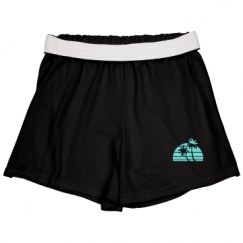Slim Fit Cheer Shorts